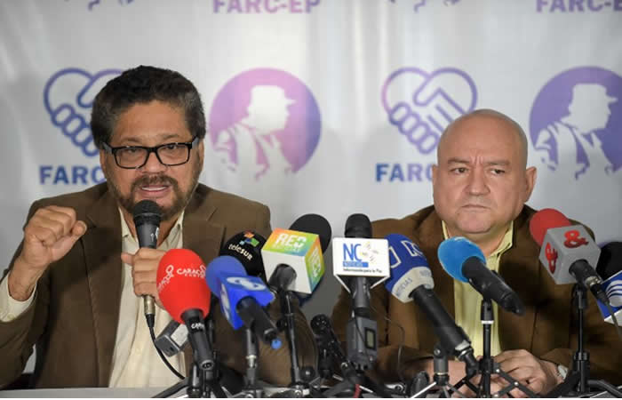 FARC lanzará el 1 de septiembre su partido político en Colombia