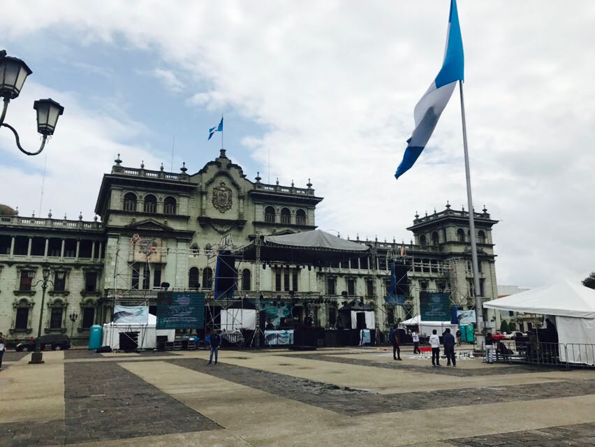 Manifestaciones en la Plaza de la Constitución