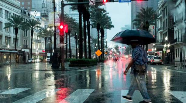 La tormenta Harvey llega a Luisiana