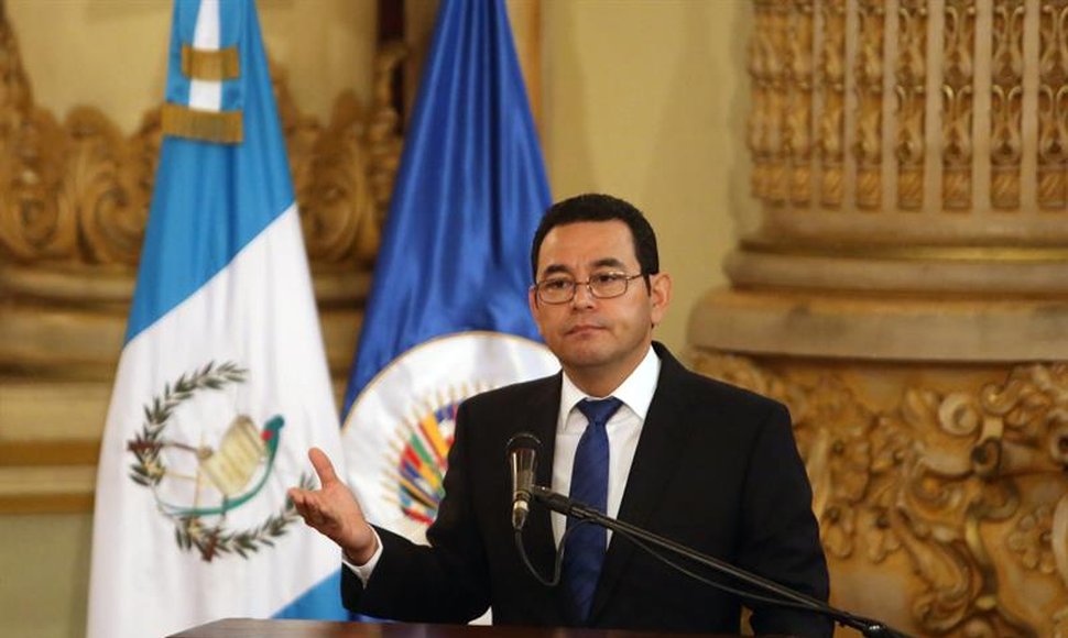 Presidente Jimmy Morales  confía en la “objetividad de la justicia”