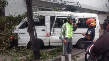 accidente de microbús