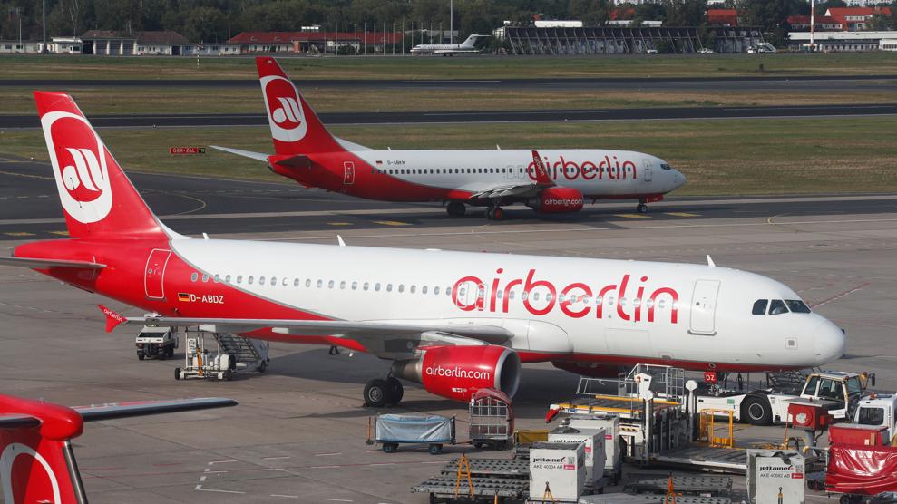 Air Berlin vuelve a anular vuelos por sus pilotos "enfermos"