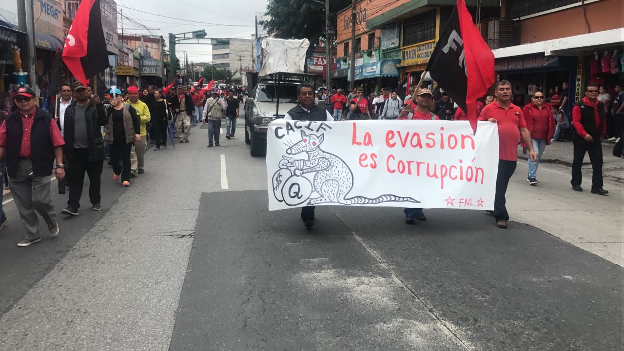 Frente Nacional de Lucha depuración Congreso