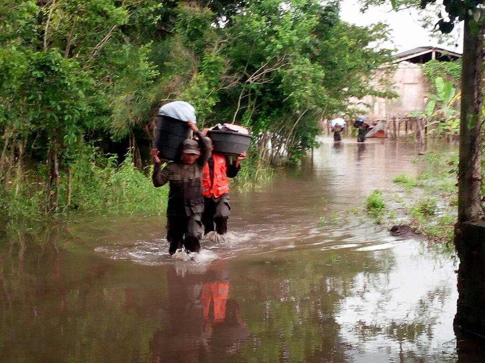 afectados por lluvias