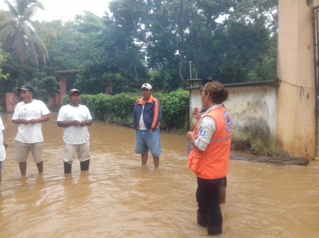 Lluvias comunidades afectadas