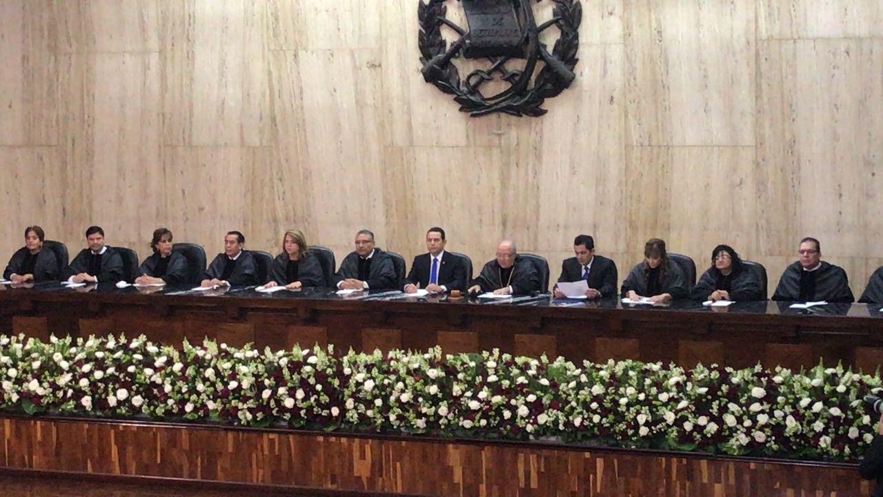 EN DIRECTO: José Pineda Barales toma posesión en la CSJ