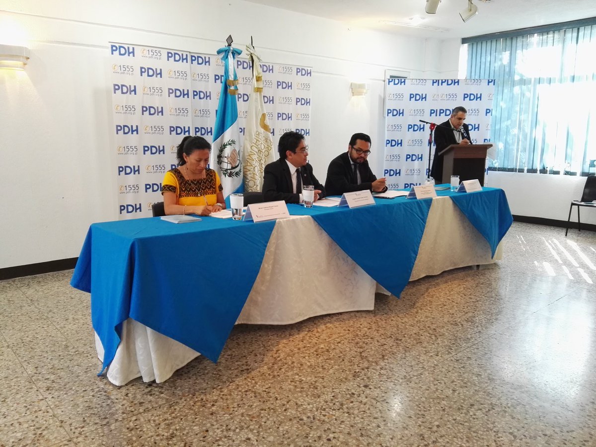 PDH concreta alianza con miras a una reforma carcelaria            