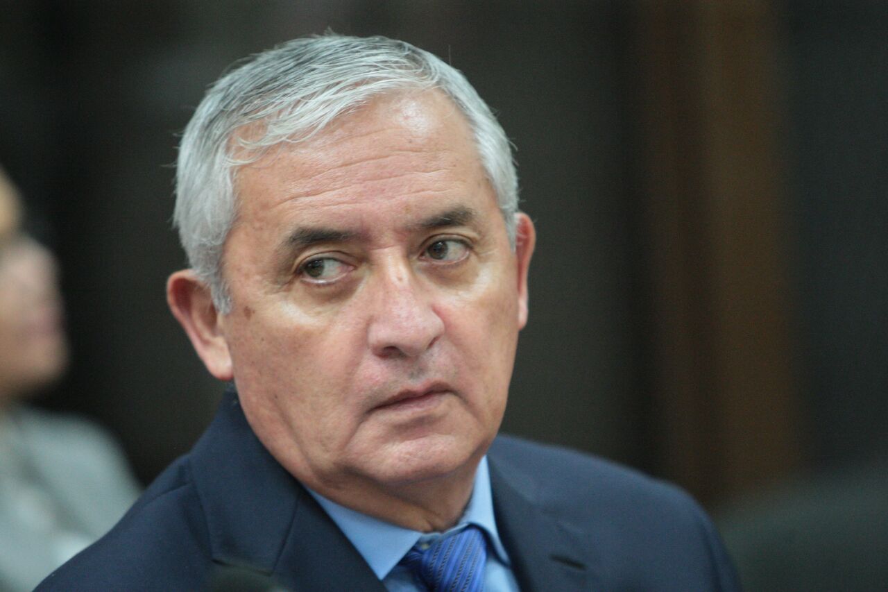 Otto Pérez Molina realiza su defensa material en caso "La Línea"