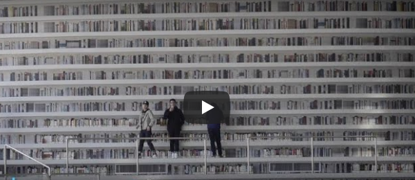 Biblioteca futurista en China