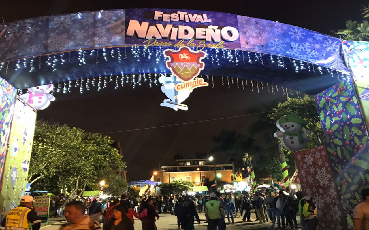 Festival navideño contará con tres anillos de seguridad según vocero