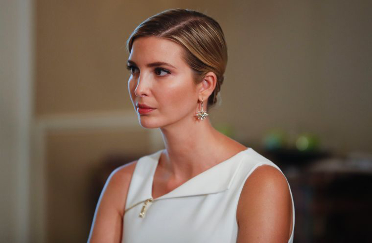 Ivanka Trump dice que el acoso contra las mujeres nunca debe tolerarse