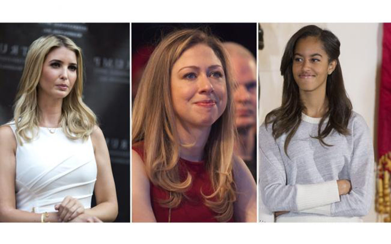 Ivanka Trump y Chelsea Clinton defienden a Malia Obama tras ser filmada fumando