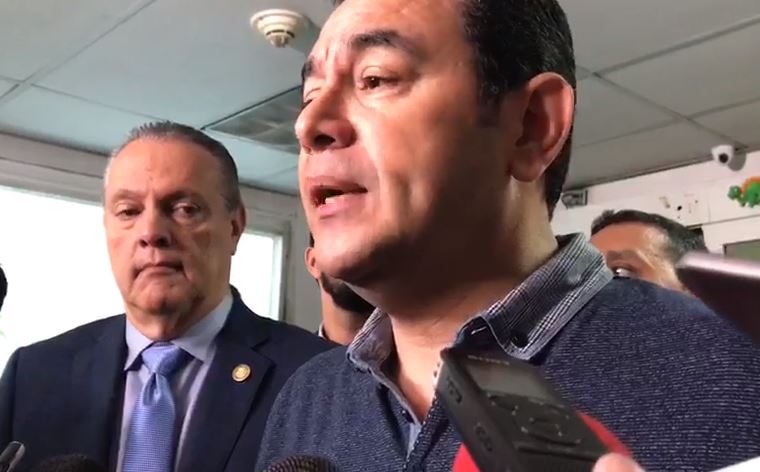 Jimmy Morales Emisoras Unidas EU Guatemala