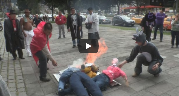 Ecuatorianos quemarán años viejos