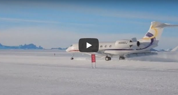 Antártida primer vuelo comercial chino