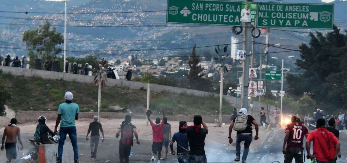 Actividad comercial Honduras protestas