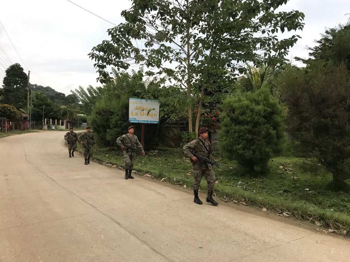 Ejército en las calles Guatemala EU Emisoras Unidas