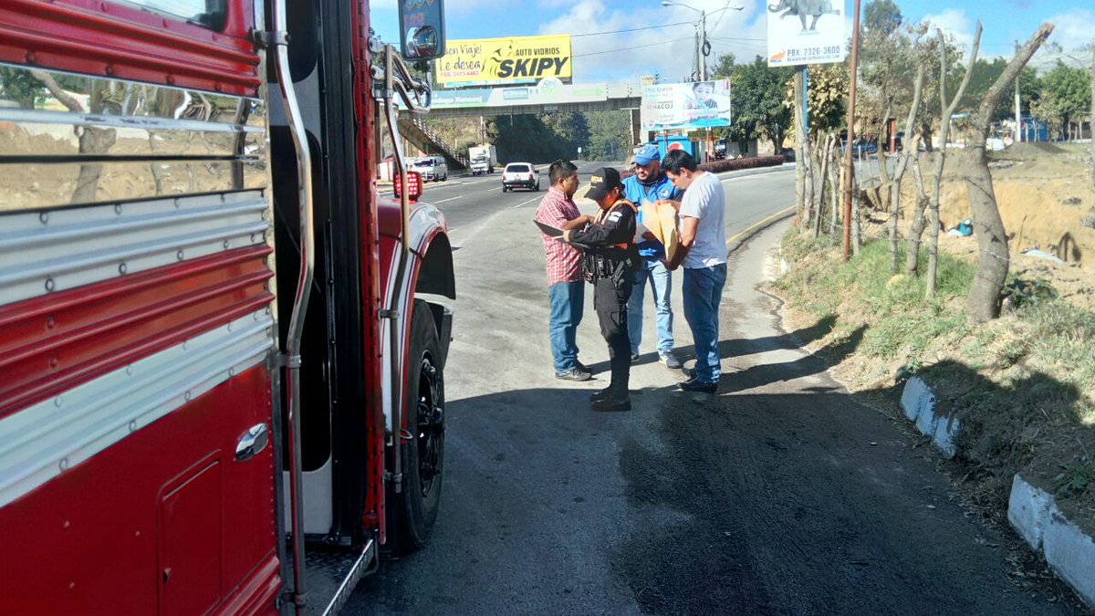 Sanciones a pilotos de buses extraurbanos EU Guatemala Emisoras Unidas