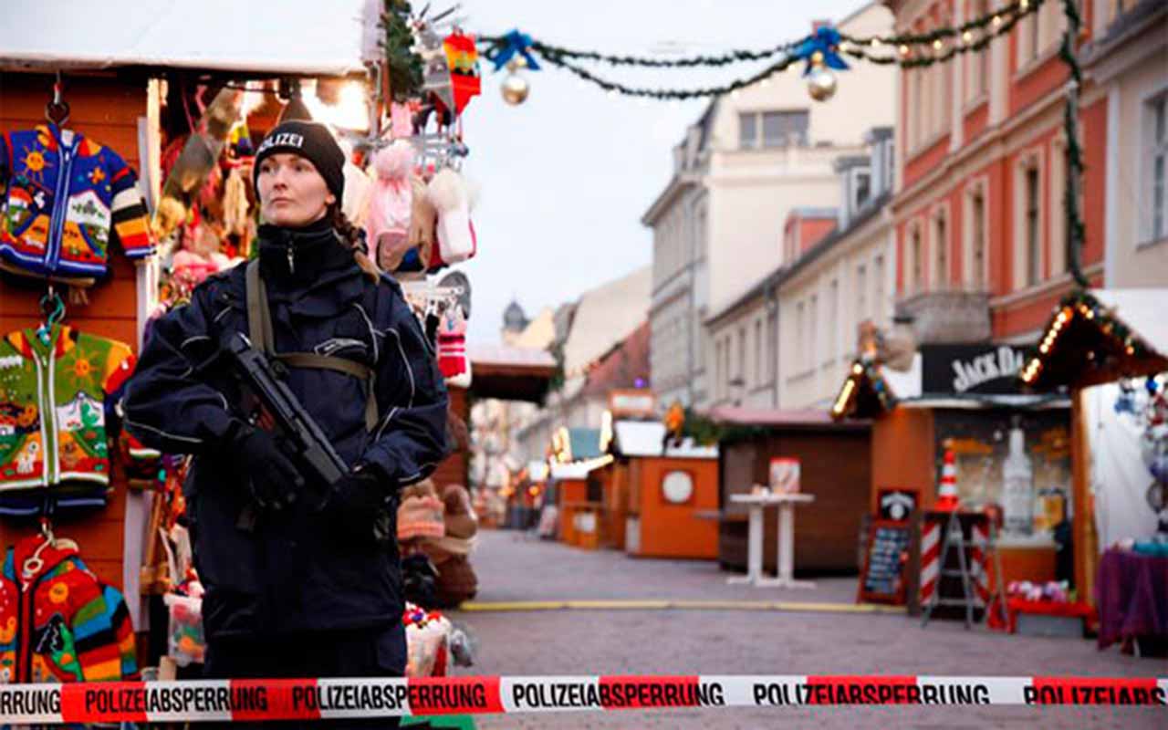 Localizan un explosivo en un mercado navideño en ciudad alemana de Potsdam