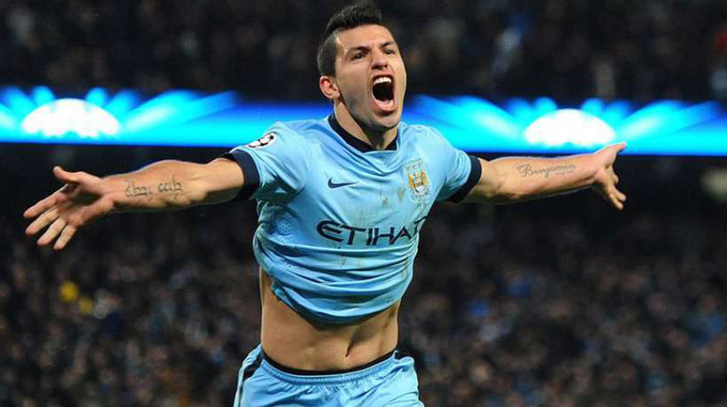 Agüero quiere acabar su contrato con el Manchester City