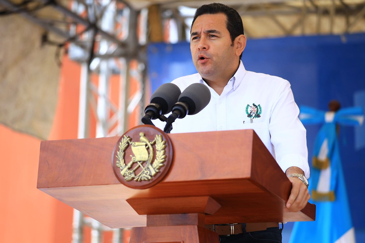 Jimmy Morales EU Emisoras Unidas Guatemala