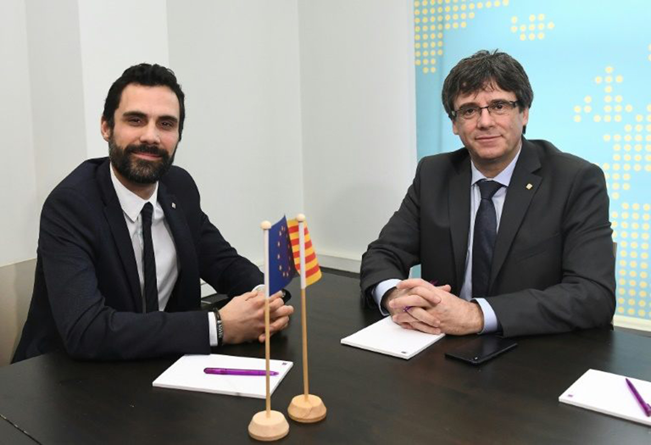 Gobierno español recurre a la justicia para impedir que Puigdemont presida Cataluña