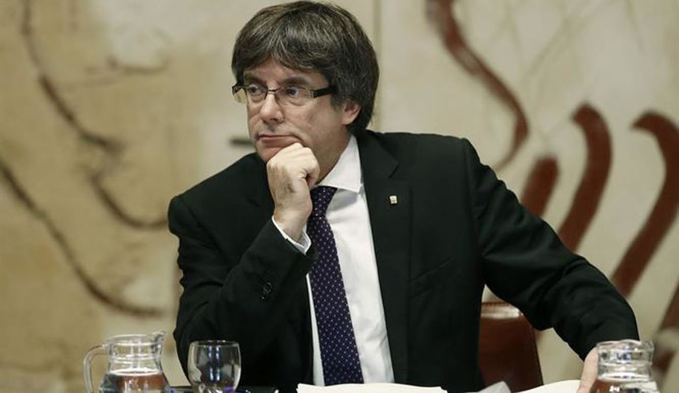 Puigdemont inicia su pulso con Madrid para presidir nuevamente Cataluña