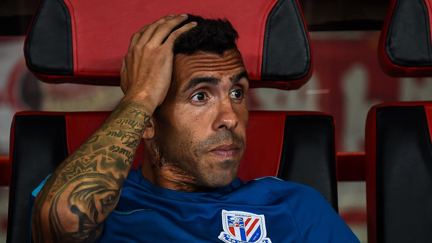 Tevez está cerca de rescindir su contrato con el Shanghai Shenhua