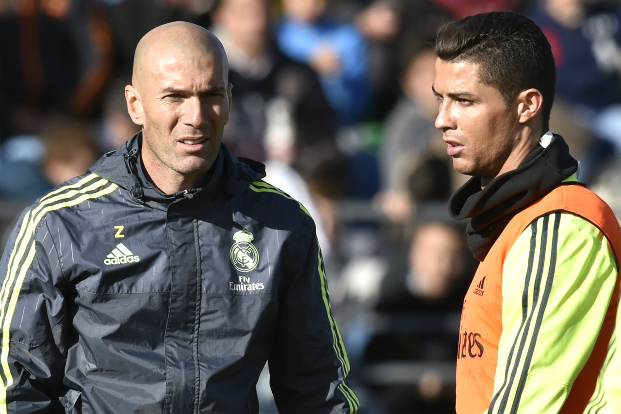 Zidane no se imagina "un Real Madrid sin Cristiano Ronaldo"