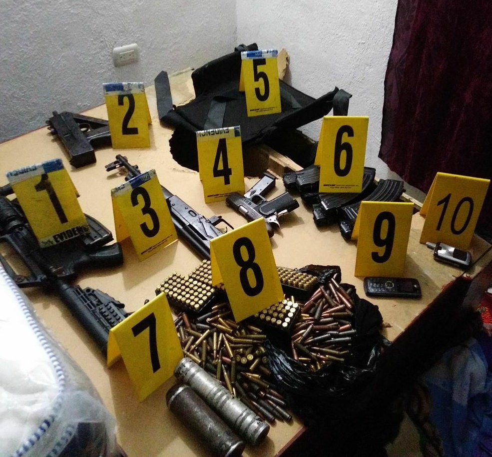 Capturas y decomiso de armas EU Emisoras Unidas Guatemala