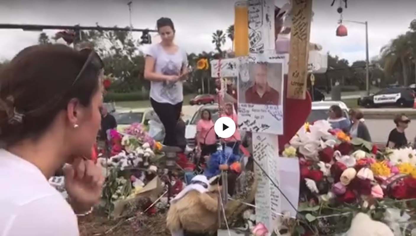 Homenaje a víctimas de la masacre en Florida