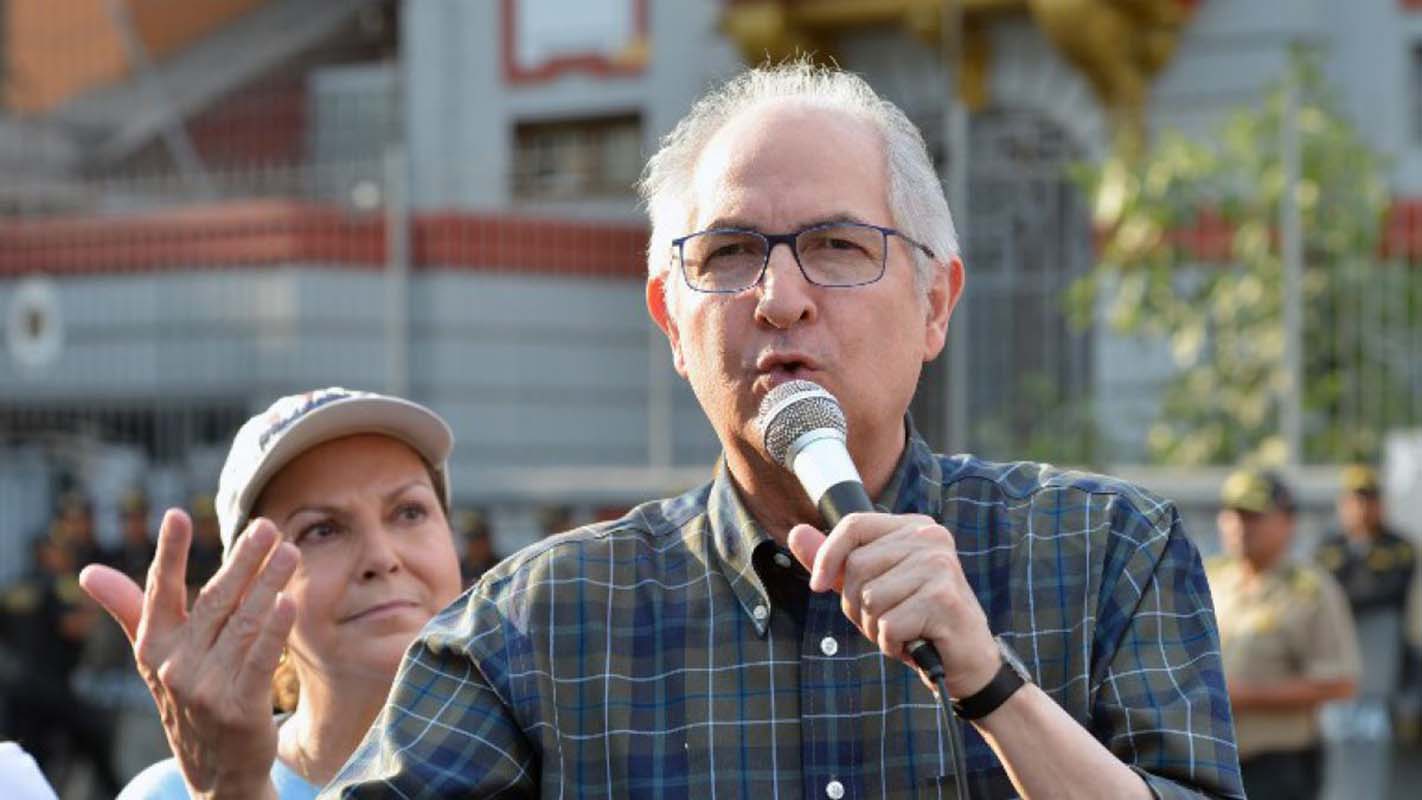 Opositor Ledezma pide a comunidad internacional que intervenga en Venezuela