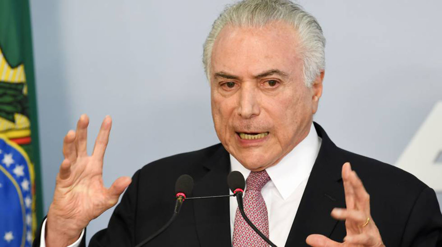 Temer ordena inédita intervención del ejército contra la inseguridad en Rio