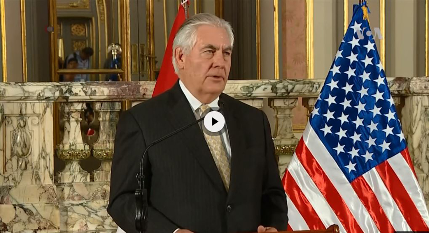 Tillerson busca unificar América Latina