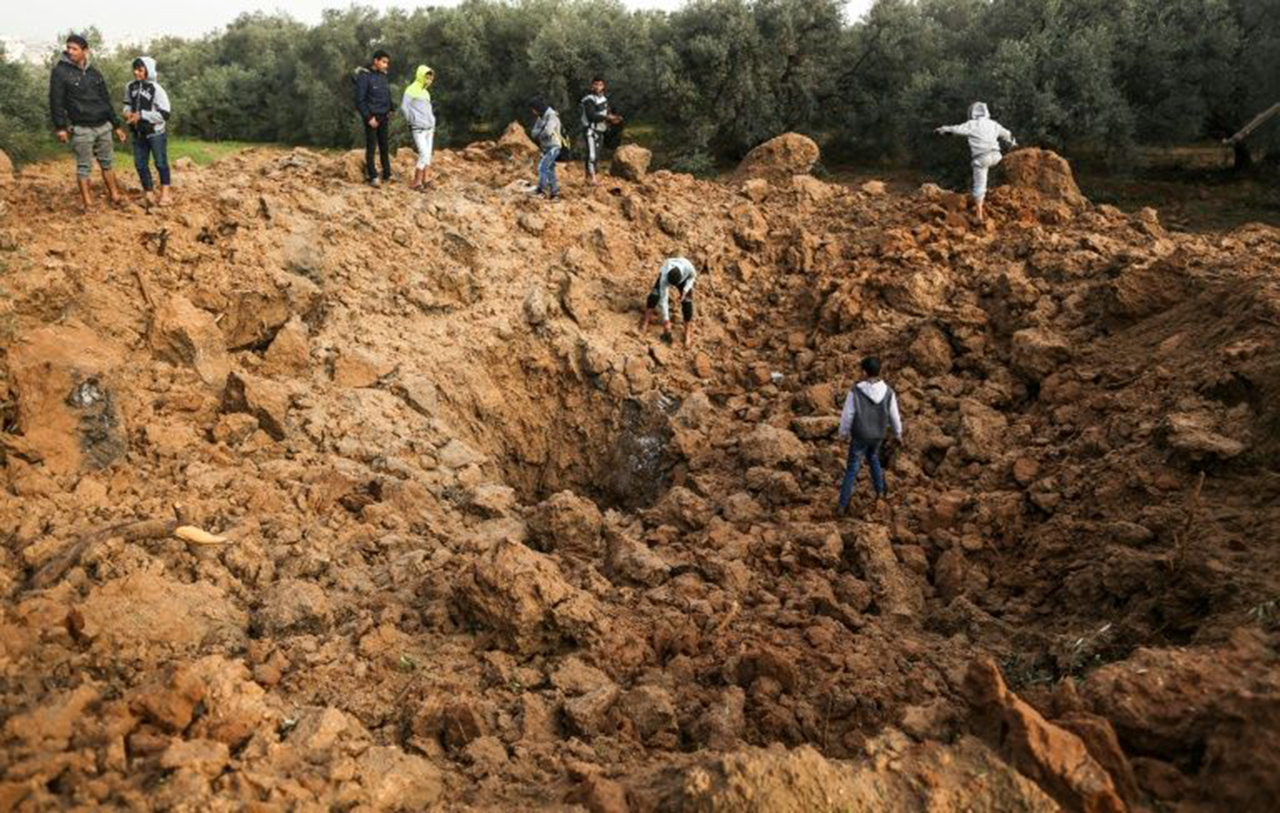 Israel bombardea instalaciones "subterráneas" de Hamas en la Franja de Gaza