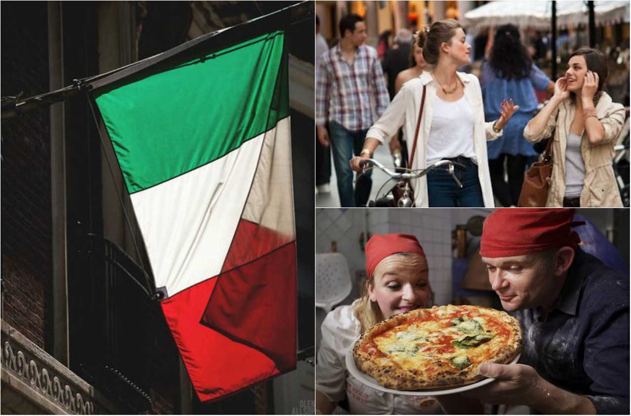 Las cinco cosas sobre los italianos