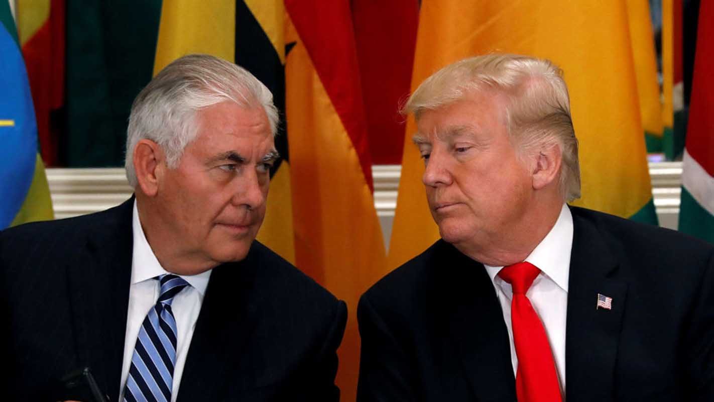 Trump sustituye a secretario de Estado Tillerson por el jefe de la CIA Pompeo