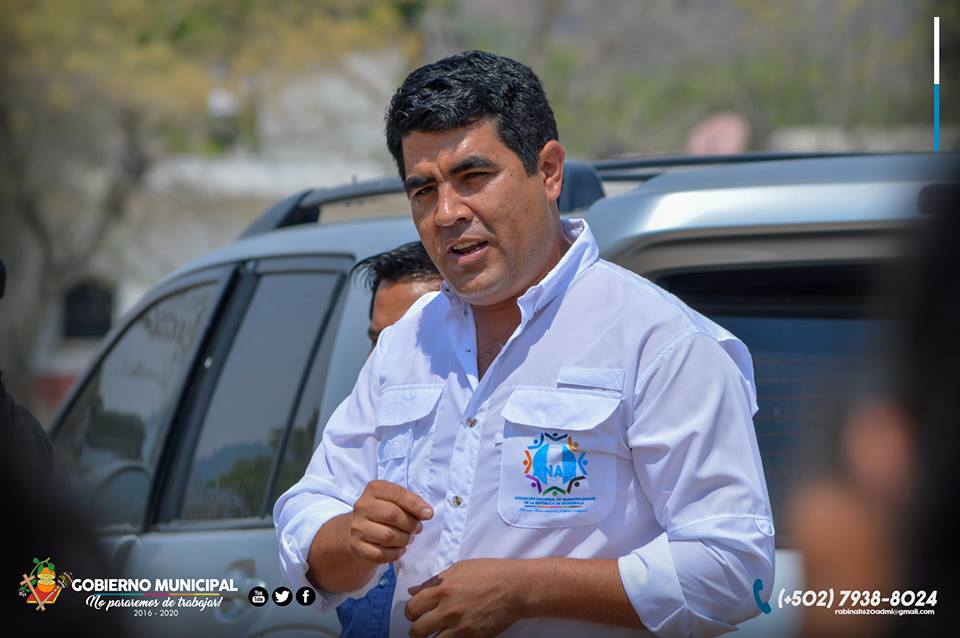 Alcalde de Rabinal Elbin Steyman Herrera