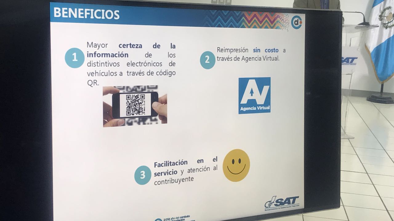 Tarjeta de circulación electrónica SAT