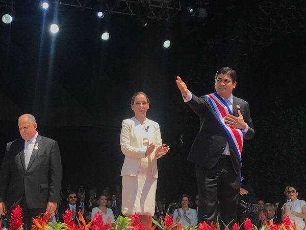 Carlos Alvarado, presidente de Costa Rica