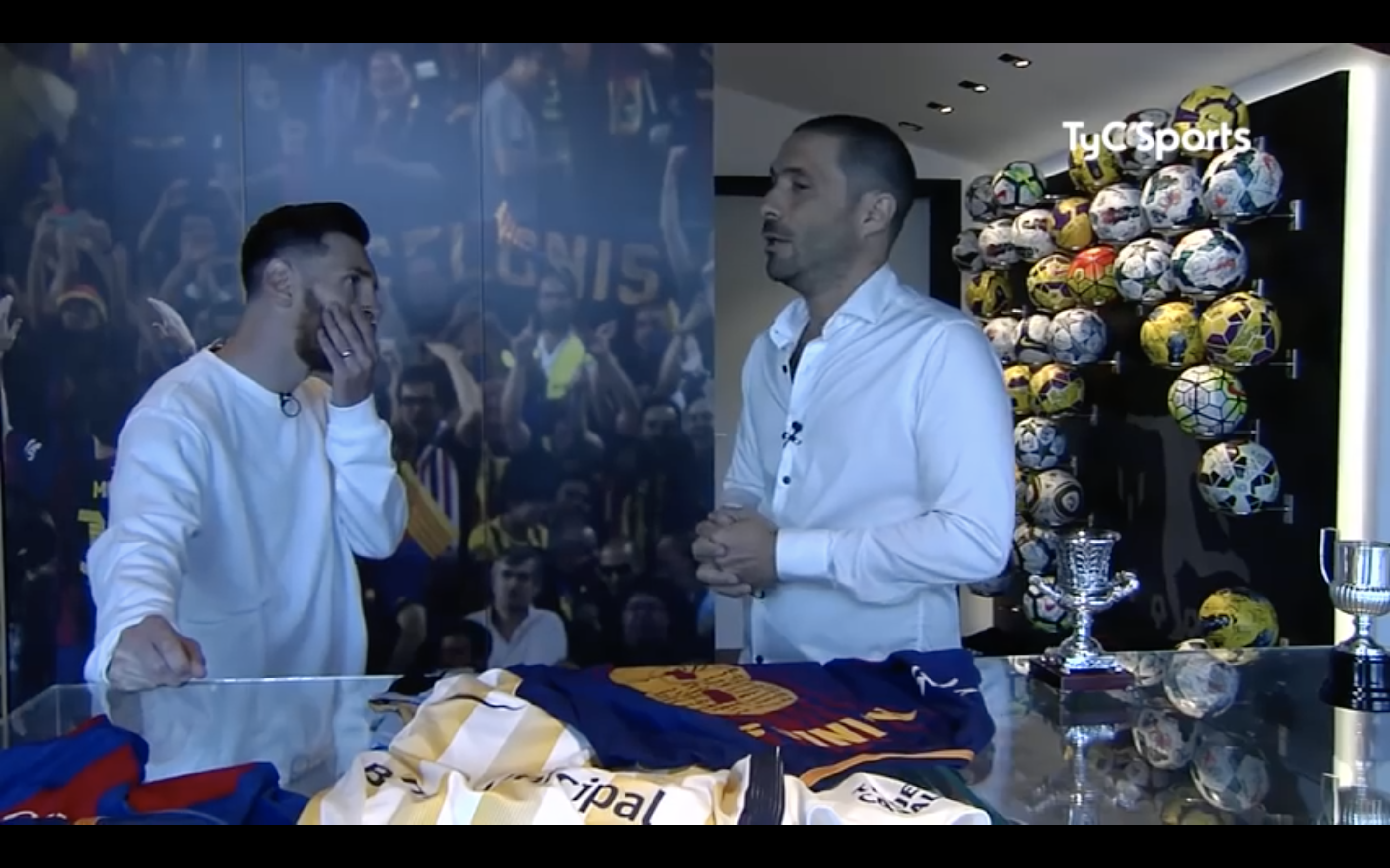 messi entrevista tyc sports real madrid emisoras unidas eu guatemala españa fc barcelona barca luis suarez cr7