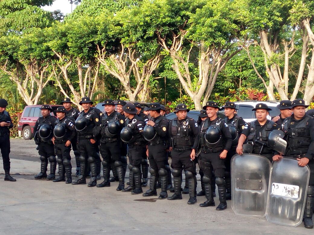 Manifestación en Coatepeque