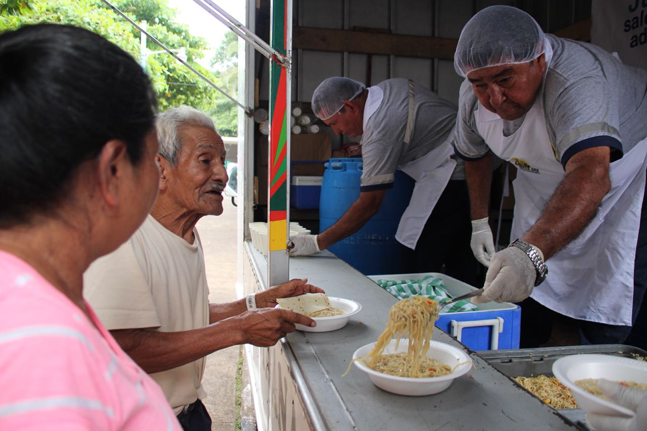 Entrega de alimentos