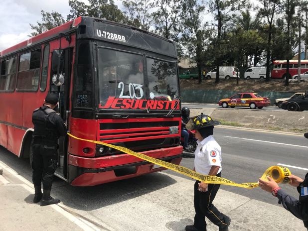 Ruta 203 atacadas en varios puntos de la capital