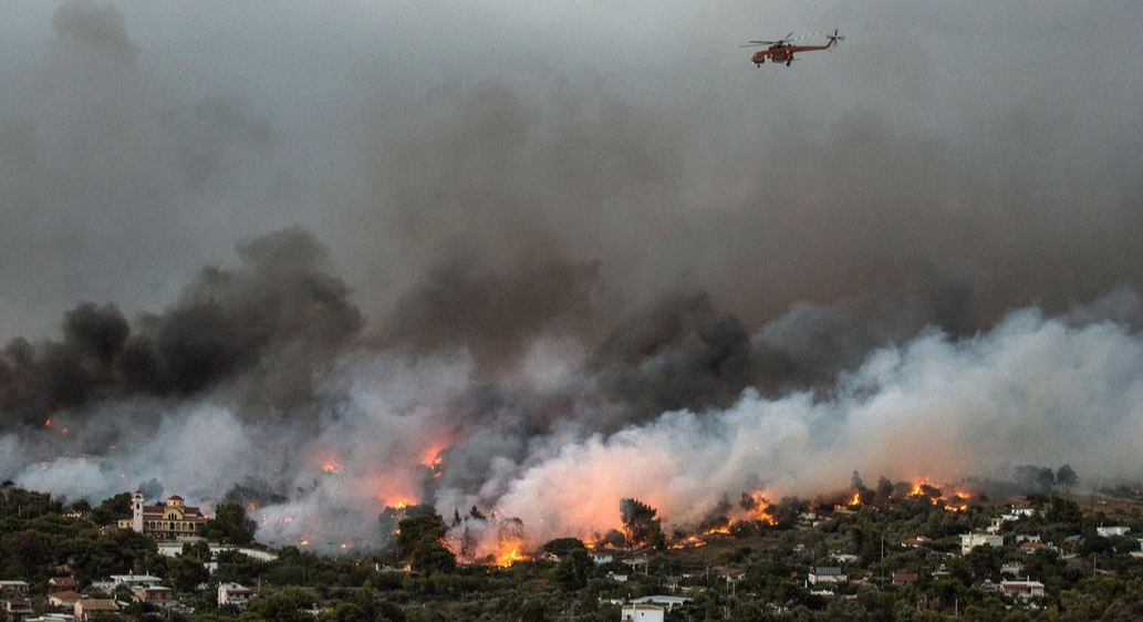 Incendios en Grecia