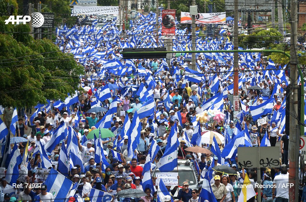 Manifestaciones en Nicaragua