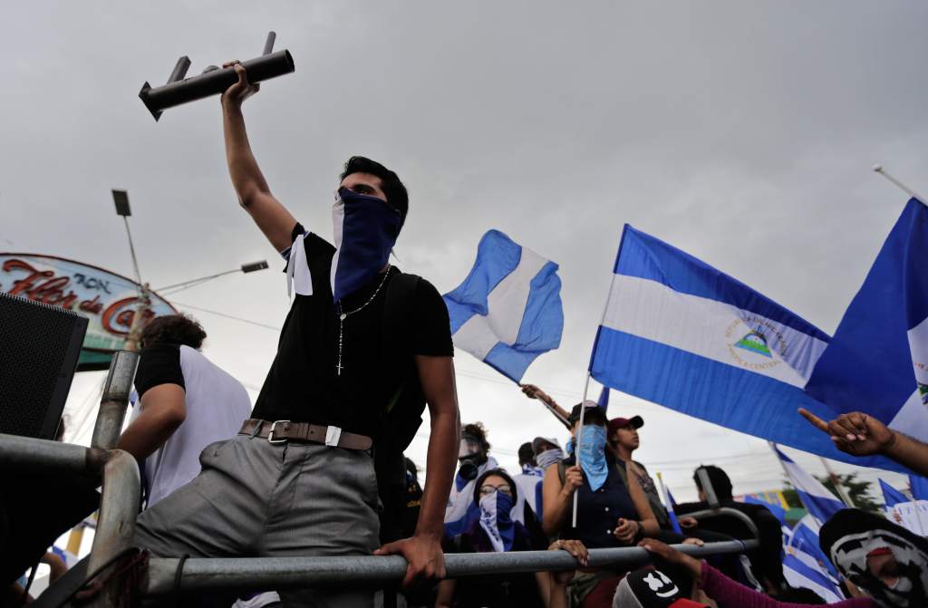 Manifestaciones en Nicaragua