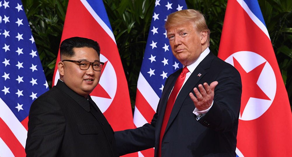 Trump y Kim