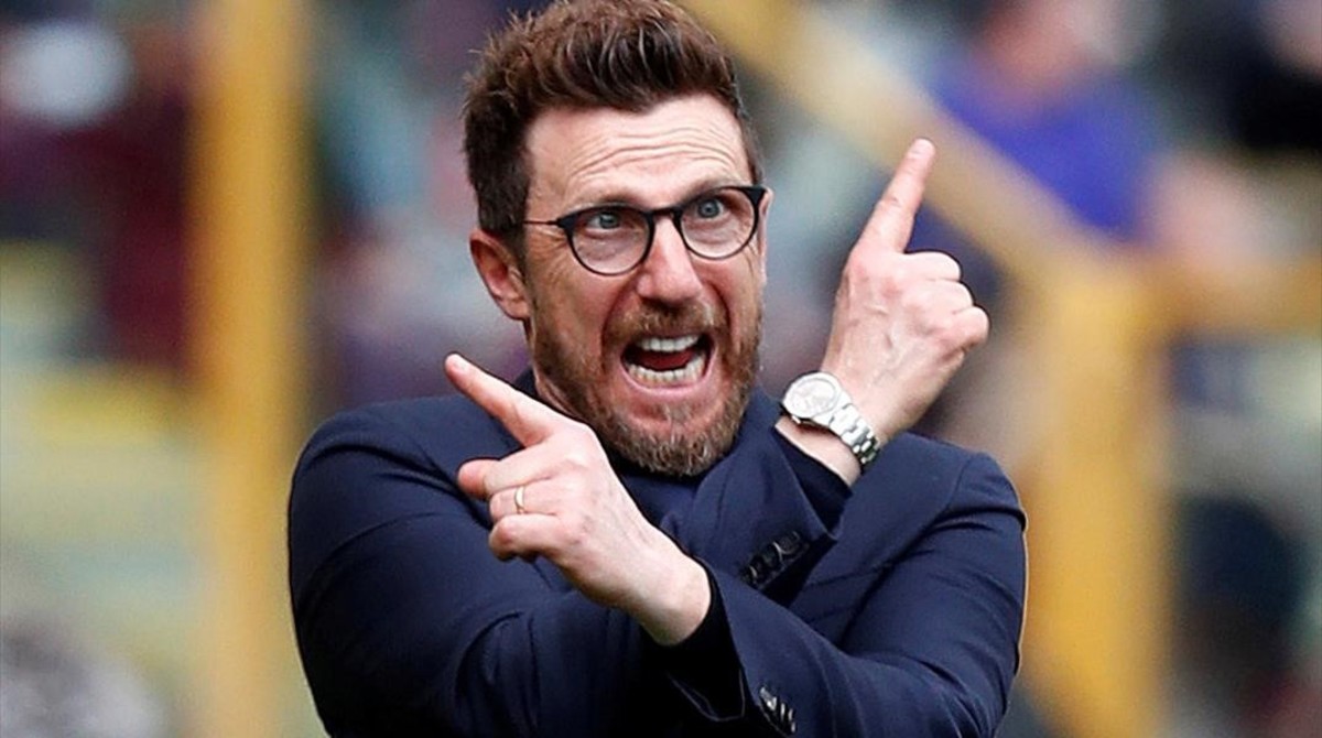 Serie A AS Roma Fútbol Video vira Eusebio Di Francesco