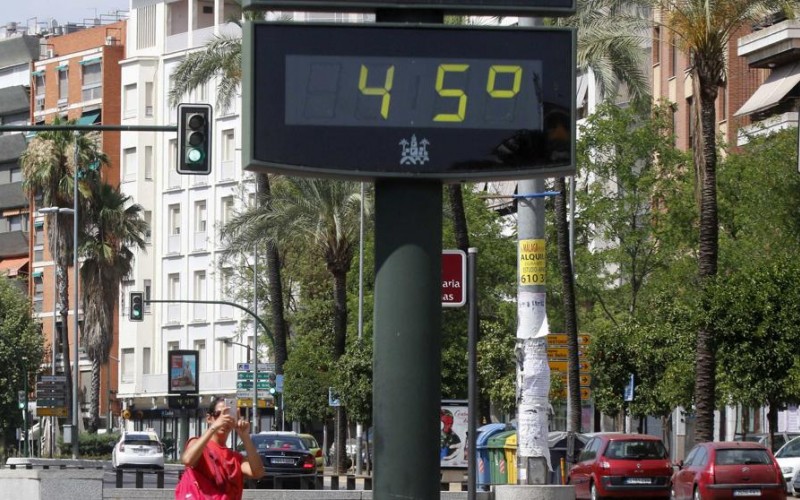 Ola de calor en España